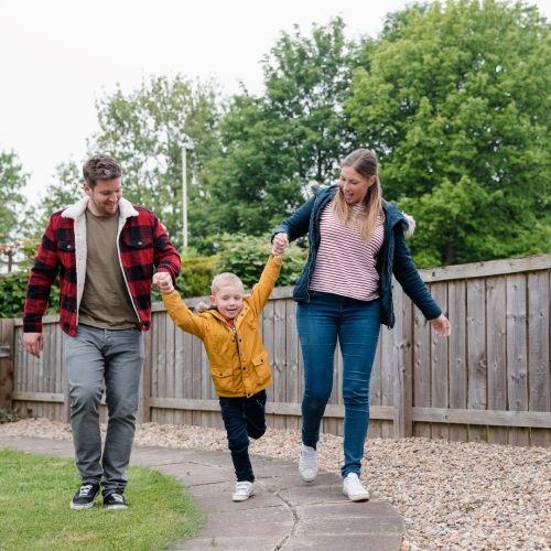 Family Walking