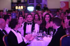 Chris and his wife Jade at Chris's Testimonial Gala Dinner