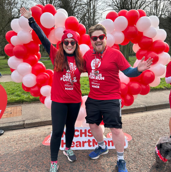 Alice Cinnamond Red Dress Run 1