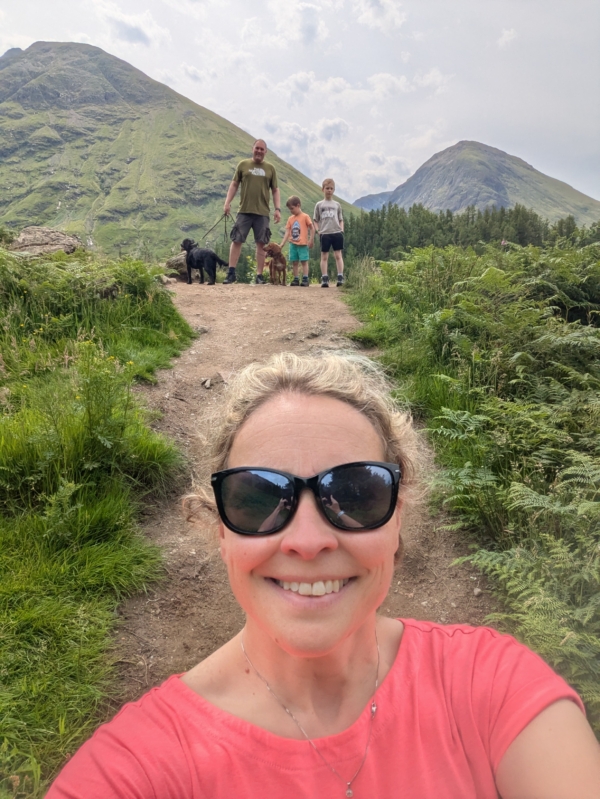Claire and family 2