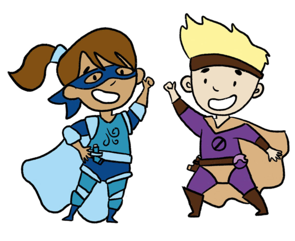 KIDS Superhero Characters
