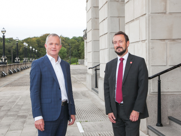 Neil and Declan Stormont