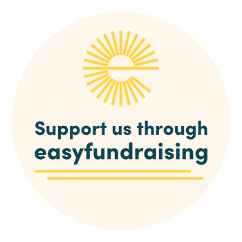 Easyfundraising website sticker