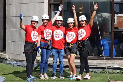 NICHS Abseil 84