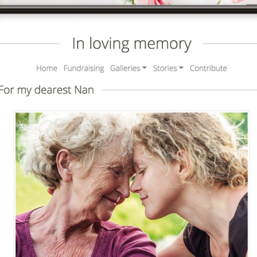 Blog header power of in memory giving