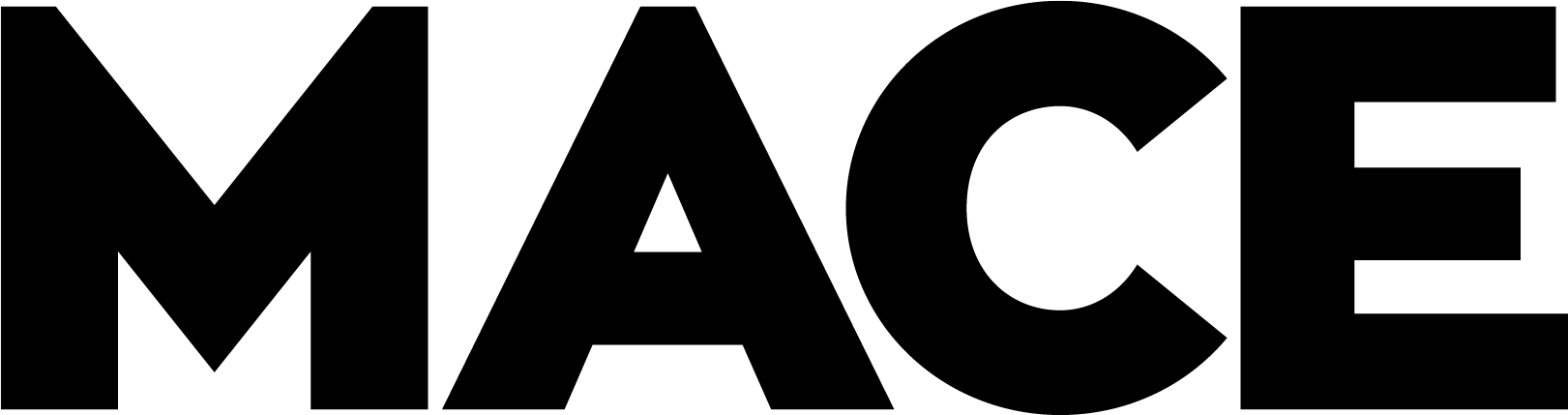 MACE Black logo