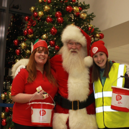 Christmas fundraising hero