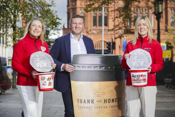 Mace to donate 50p from sales of Frank and Honest Coffee to Northern Ireland Chest Heart & Stroke