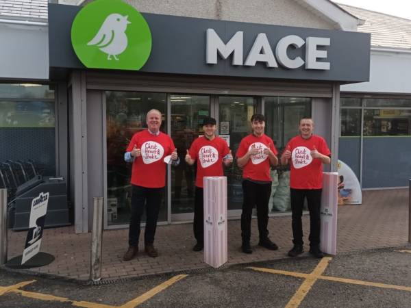 MACE Coleraine go the extra mile to raise funds for NI Chest Heart & Stroke