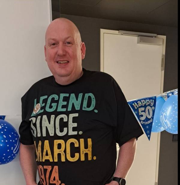 “I’ve completed ten marathons and lots of half marathons. I wasn’t concerned about my health, but I had a stroke at just 50.” Newtownabbey man shares his story to raise awareness of young stroke