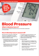 Blood Pressure Factsheet thumbnail