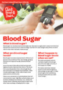 Blood Sugar Factsheet thumbnail