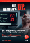NICHS Blood Pressure Campaign A4 Poster - Man thumbnail