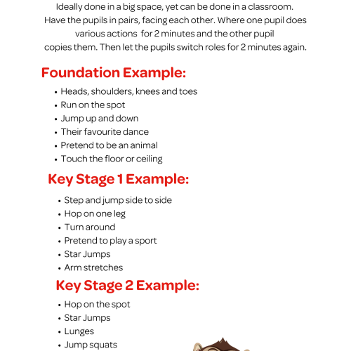 30 Mirror Mirror Activity Sheet