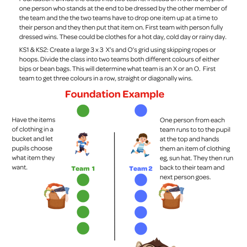 34 Xs and Os Activity Example Sheet