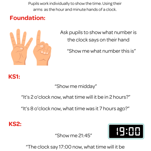 50 What time is it Activity Sheet