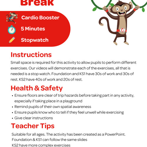 7 Movement Break Lesson Plan