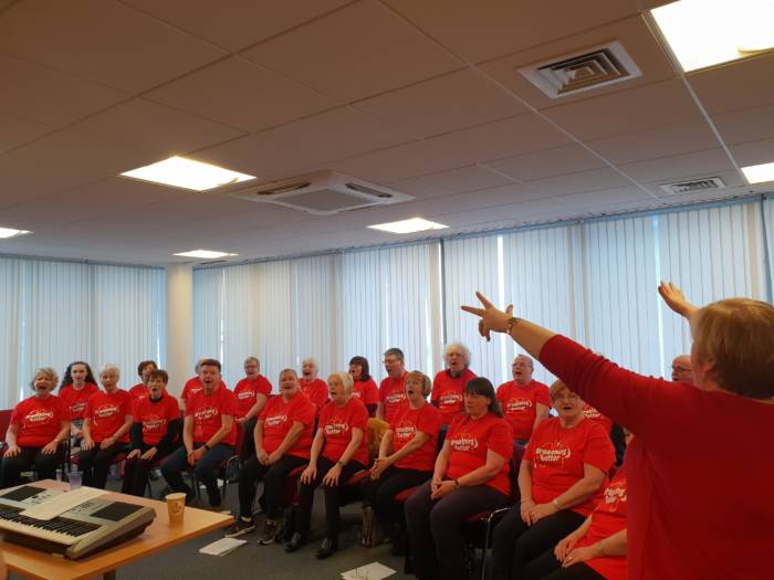 £40 - will enable us us to run an online choir for 30 respiratory patients which helps reduce isolation, boost mental and emotional health and builds lung capacity