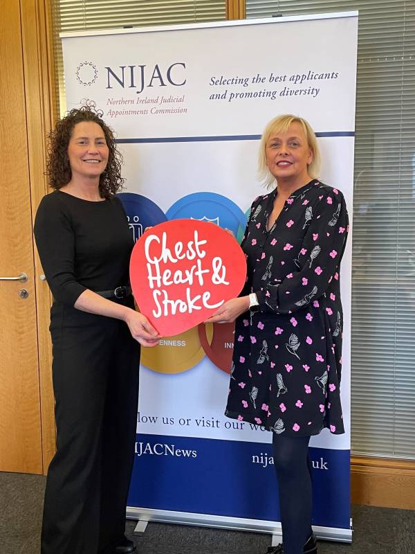 NIJAC announce Charity Partnership with NI Chest Heart & Stroke