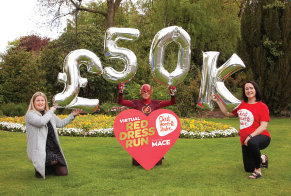 Red Dress Run raises almost £50k for heart disease!