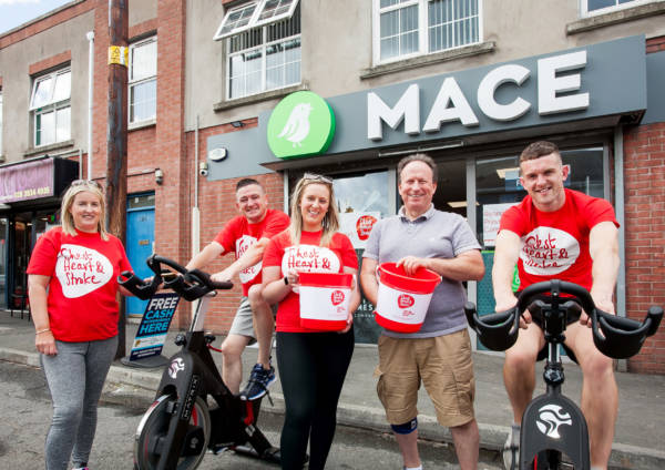 MACE Lurgan goes the extra mile to raise funds for local health charity