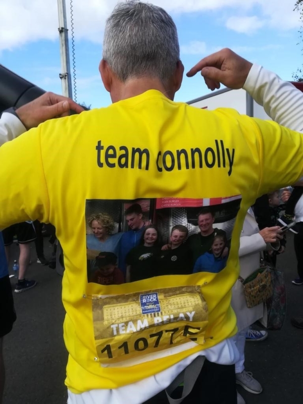 Team Connolly Marathon T Shirt